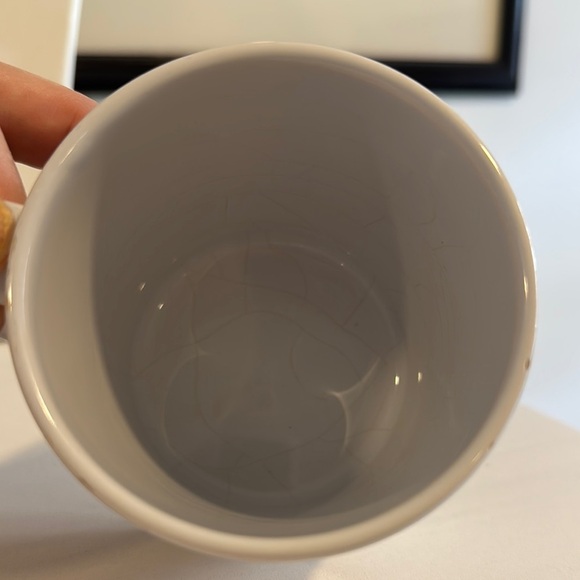 Waechtersbach Vintage White and Red Mug with Clothesline Design West Germany - Picture 5 of 8